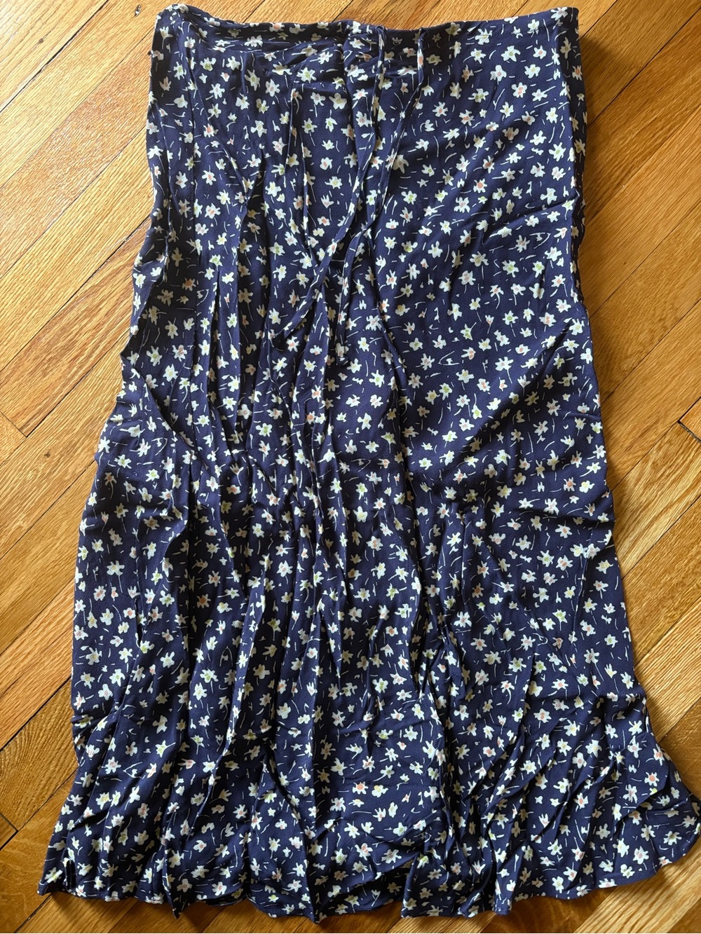 Madewell Floral Midi Skirt